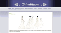Desktop Screenshot of bridalhavenbridal.com